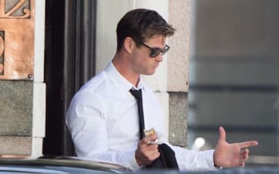 MEN IN BLACK 4 Begins Filming; Chris Hemsworth Puts On The Last Suit He'll Ever Wear In The First Set Photos