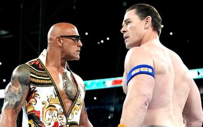 BLACK ADAM Star The Rock And PEACEMAKER's John Cena Came To Blows At WWE WRESTLEMANIA - VIDEO