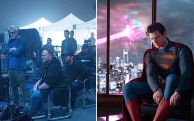 SUPERMAN Set Photos Reveal Daily Planet Building; James Gunn Shares New BTS Shot Featuring GOTG Star