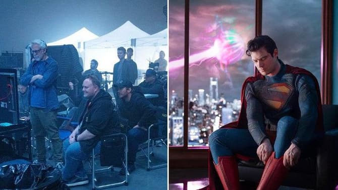 SUPERMAN Set Photos Reveal Daily Planet Building; James Gunn Shares New BTS Shot Featuring GOTG Star