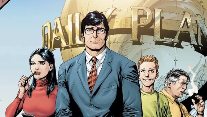 SUPERMAN Set Photos Reveal Daily Planet's Iconic Globe But Clark Kent's Workplace May Be Under Attack