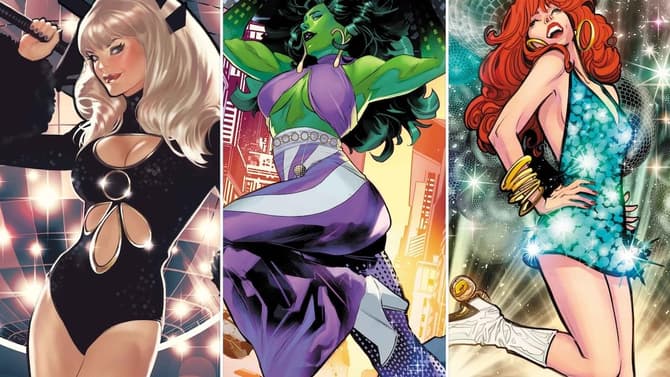 DAZZLER Variant Covers Put A Dazzling Disco Spin On The Marvel Universe's Mightiest Heroes