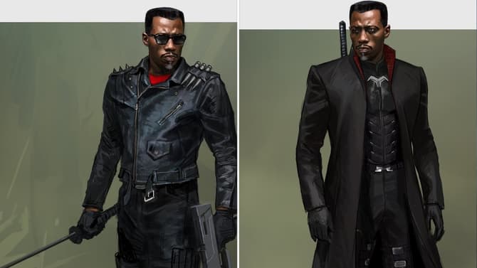 DEADPOOL & WOLVERINE: Blade Concept Art Features Comic-Accurate Classic Costume And Other Updated Looks