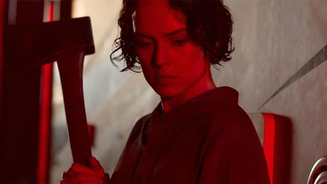 STAR WARS' Daisy Ridley Swaps Her Lightsaber For An Axe In WE BURY THE DEAD First Look